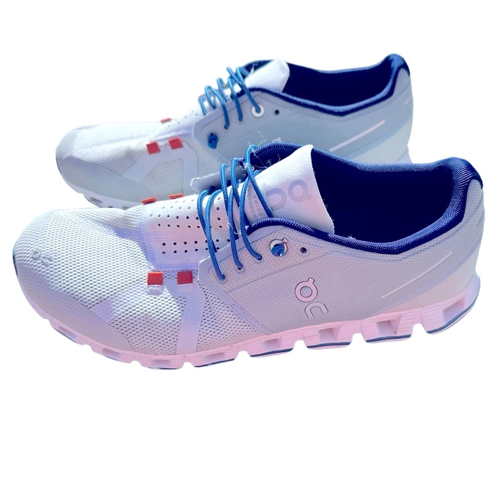 ON Women's Cloud 70/30 Running Sneaker Shoes Mist/Sapphire, (Medium Width)Sz  11